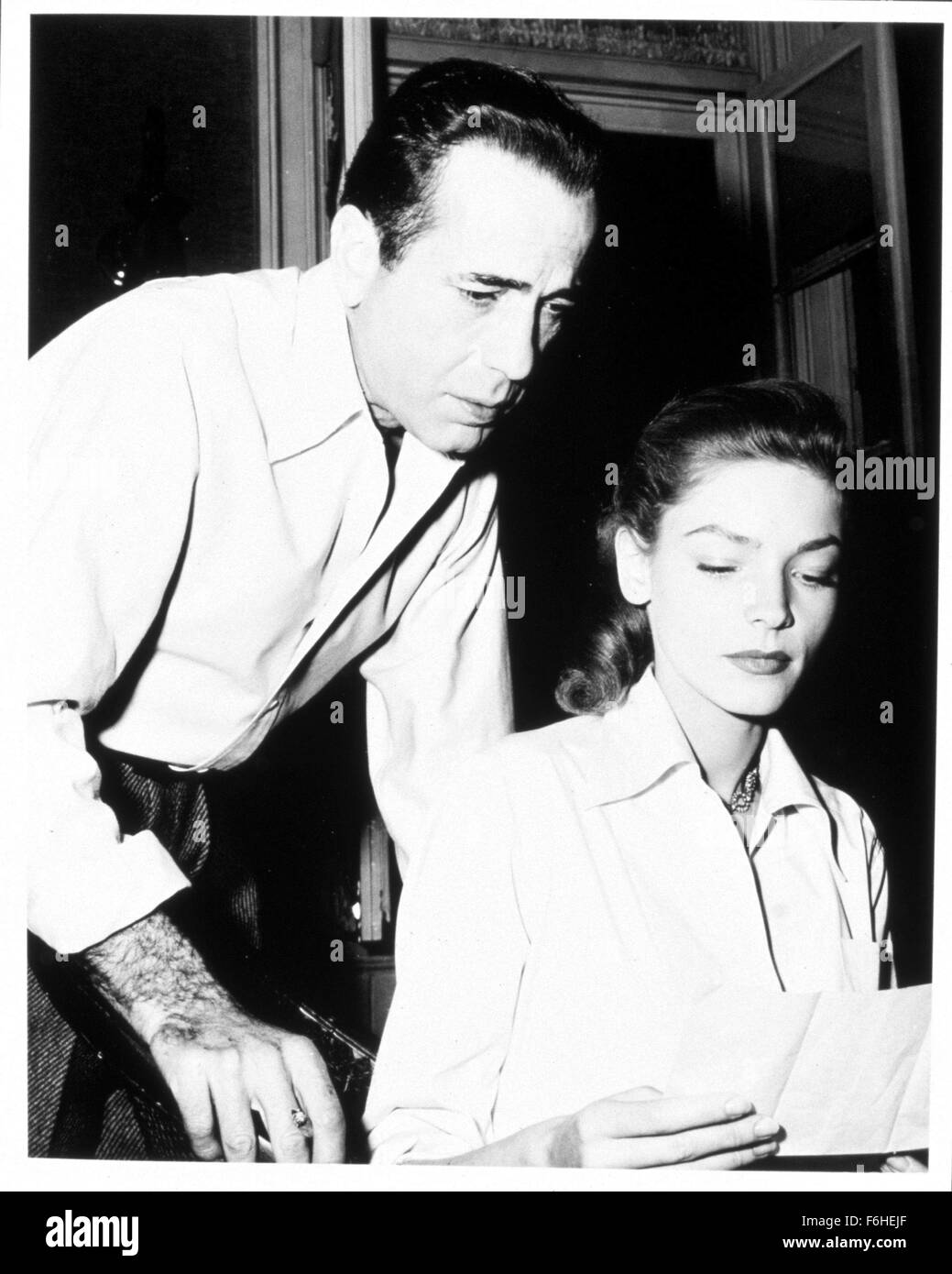 Humphrey bogart lauren bacall key largo hi-res stock photography and ...
