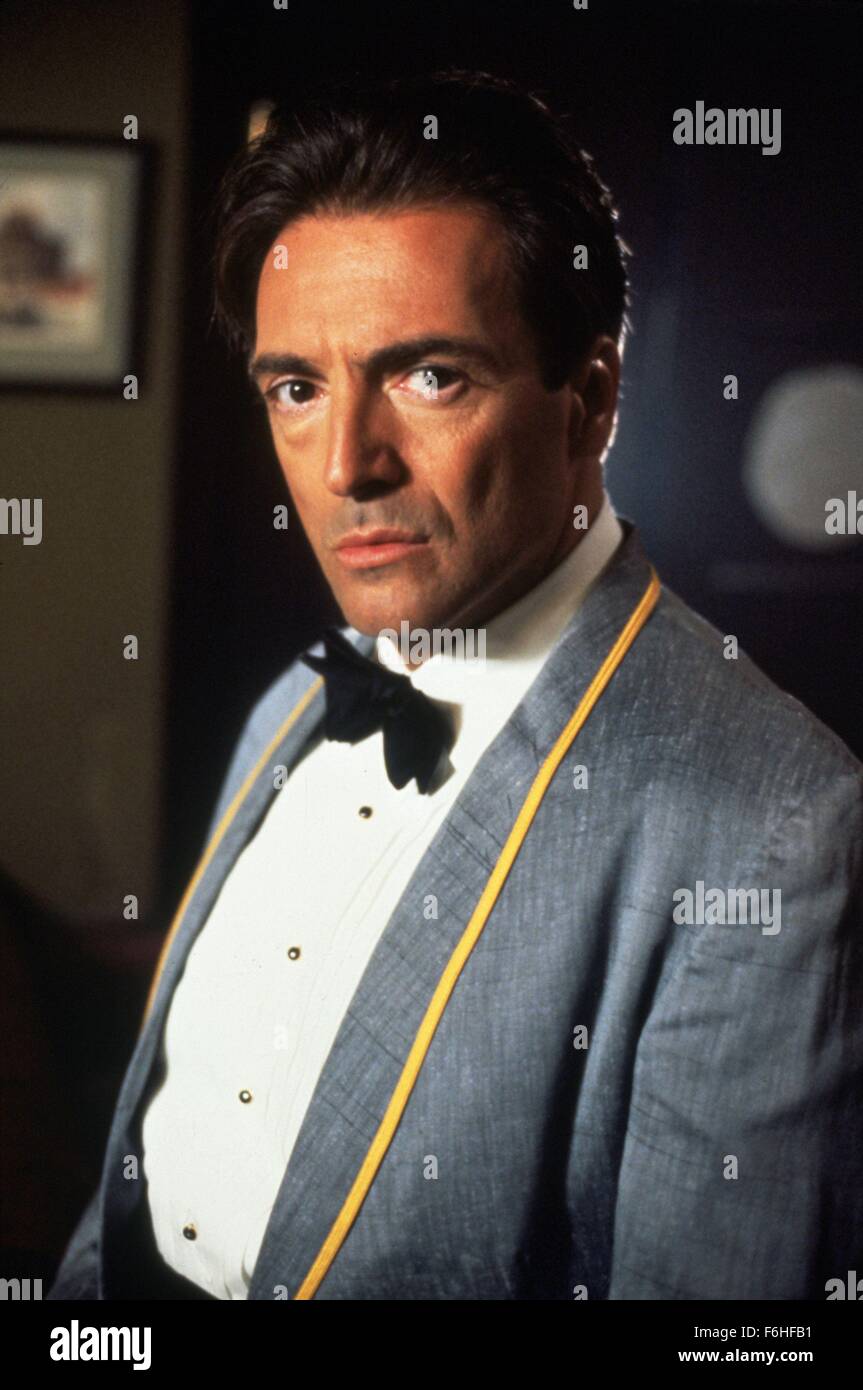 1992, Film Title: MAMBO KINGS, Director: ARNE GLIMCHER, Studio: WARNER, Pictured: ARMAND ASSANTE. (Credit Image: SNAP) Stock Photo