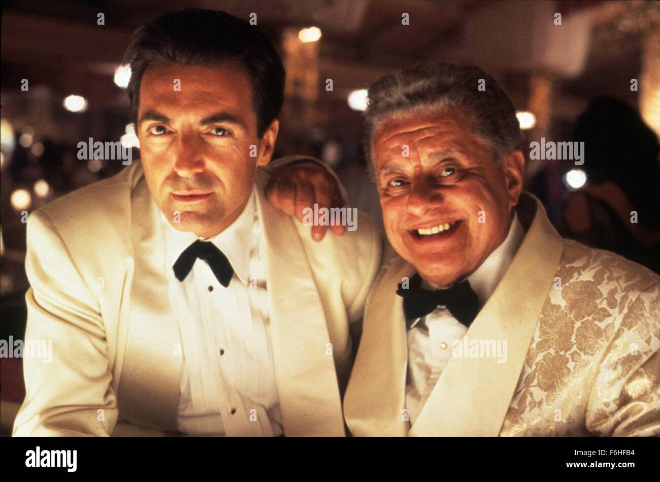 1992, Film Title: MAMBO KINGS, Director: ARNE GLIMCHER, Studio: WARNER, Pictured: ARMAND ASSANTE, ARNE GLIMCHER. (Credit Image: SNAP) Stock Photo