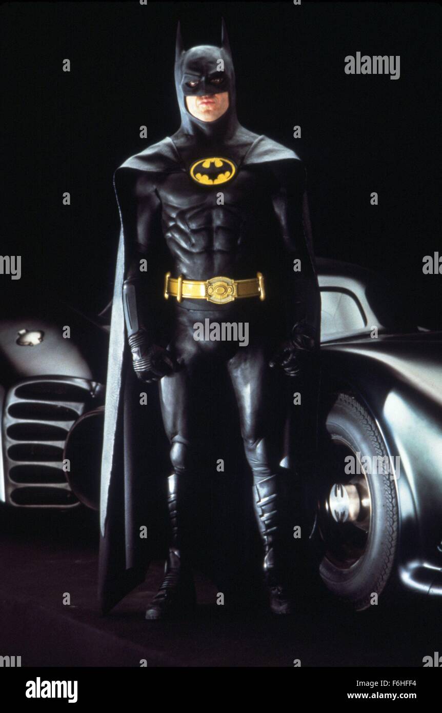 1989, Film Title: BATMAN, Director: TIM BURTON, Pictured: TIM BURTON,  CLOTHING, COSTUME. (Credit Image: SNAP Stock Photo - Alamy