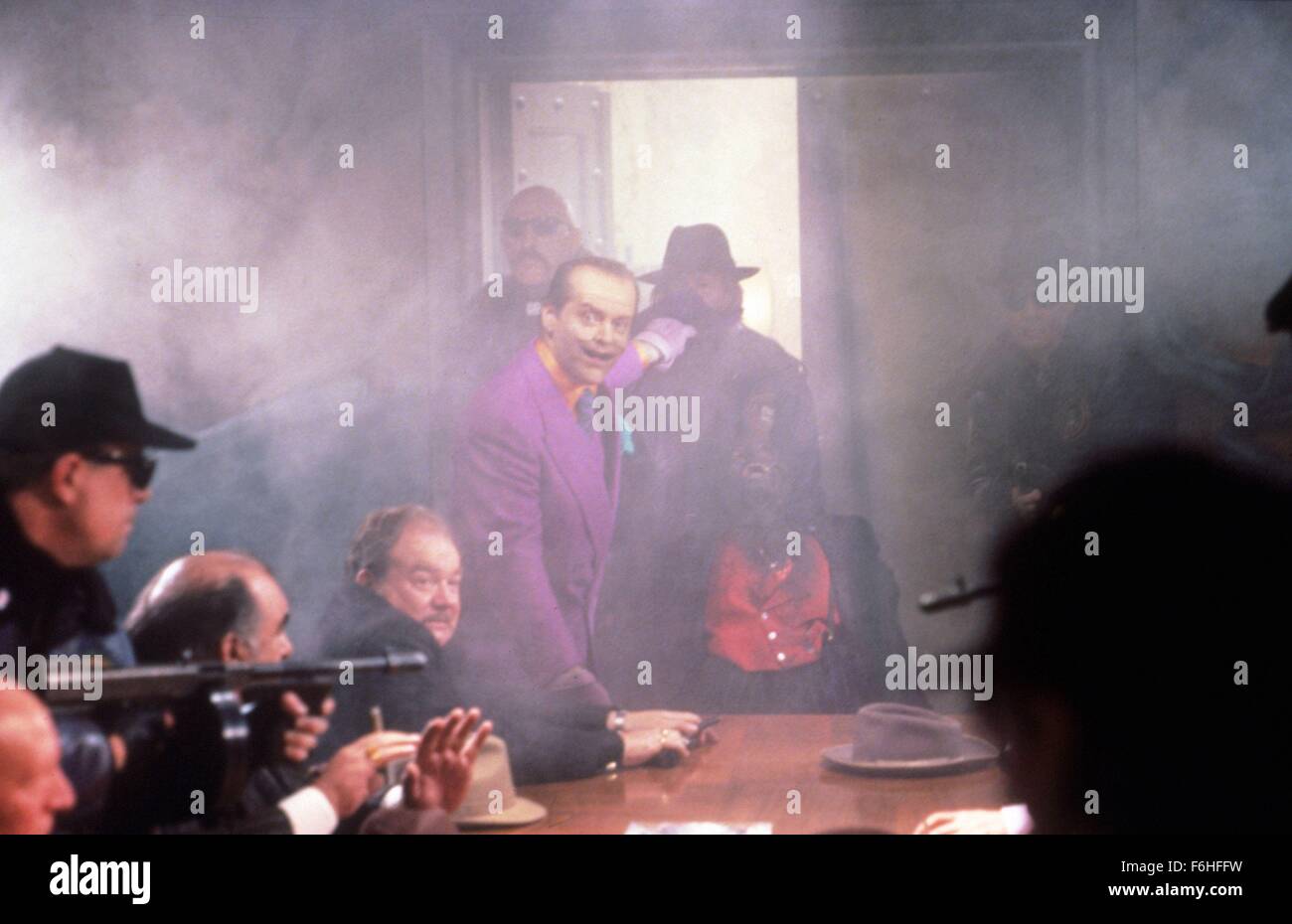 1989, Film Title: BATMAN, Director: TIM BURTON, Pictured: TIM BURTON, GROUP. (Credit Image: SNAP) Stock Photo