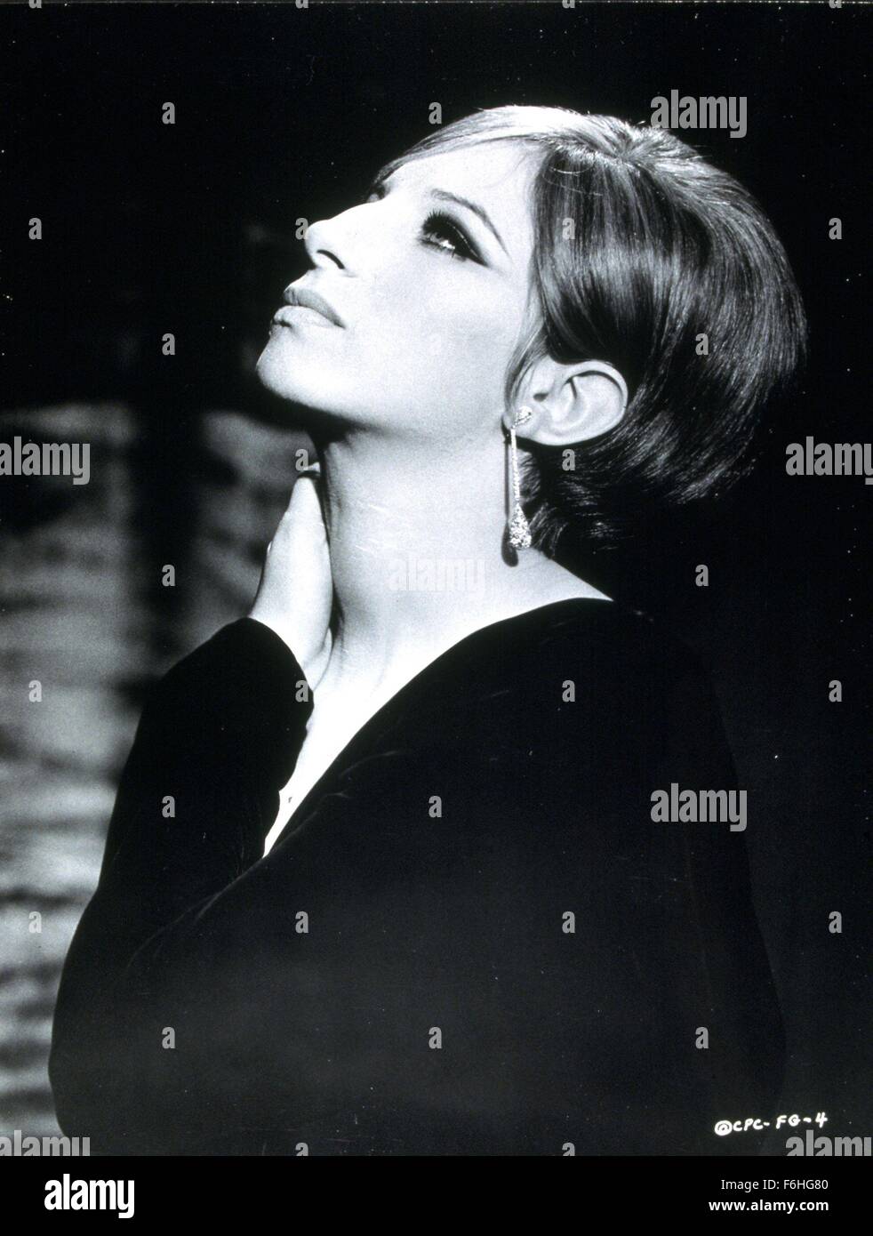 1968, Film Title: FUNNY GIRL, Director: WILLIAM WYLER, Studio: COLUMBIA, Pictured: 1968, AWARDS - ACADEMY, BEST ACTRESS, BARBRA STREISAND. (Credit Image: SNAP) Stock Photo