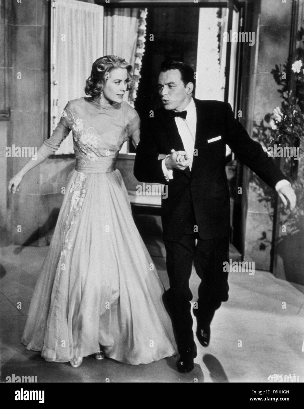 1956, Film Title: HIGH SOCIETY, Director: CHARLES WALTERS, Studio: MGM, Pictured: GRACE KELLY, FRANK SINATRA. (Credit Image: SNAP) Stock Photo
