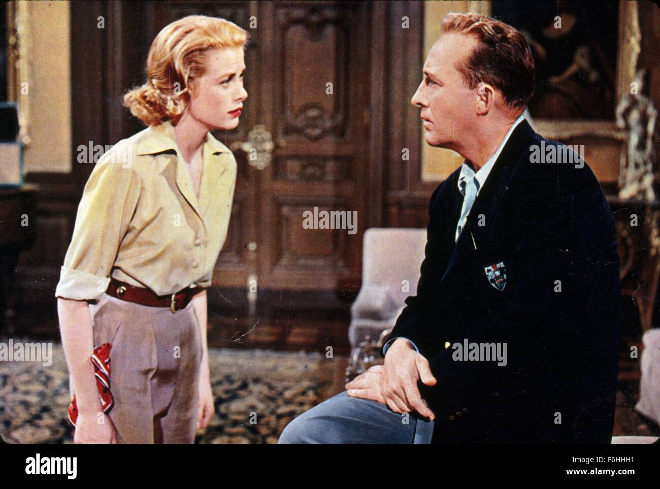 1956, Film Title: HIGH SOCIETY, Director: CHARLES WALTERS, Studio: MGM, Pictured: BING CROSBY, GRACE KELLY. (Credit Image: SNAP) Stock Photo