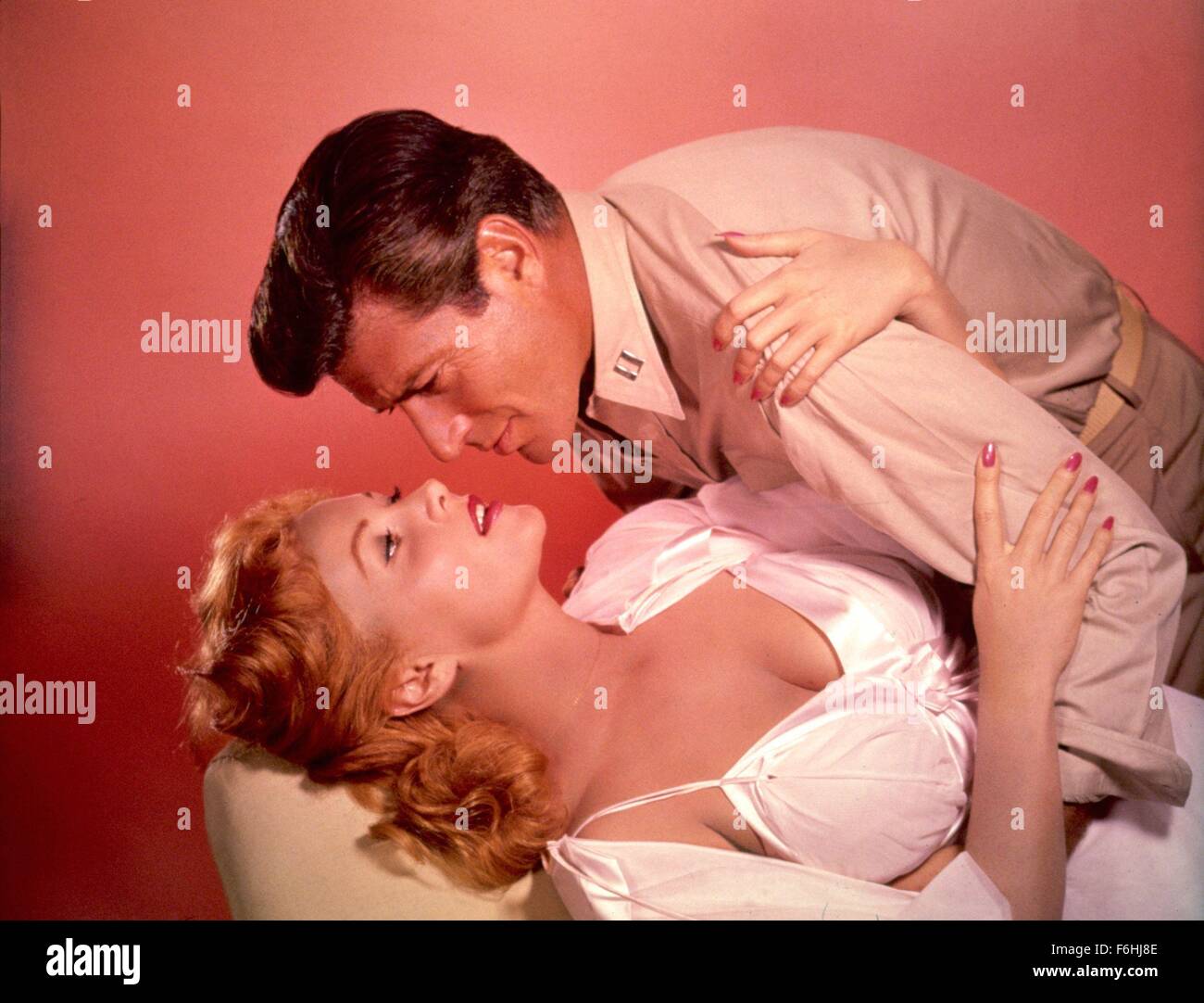 1960, Film Title: CROWDED SKY, Director: JOSEPH PEVNEY, Pictured: RHONDA FLEMING, JOSEPH PEVNEY. (Credit Image: SNAP) Stock Photo