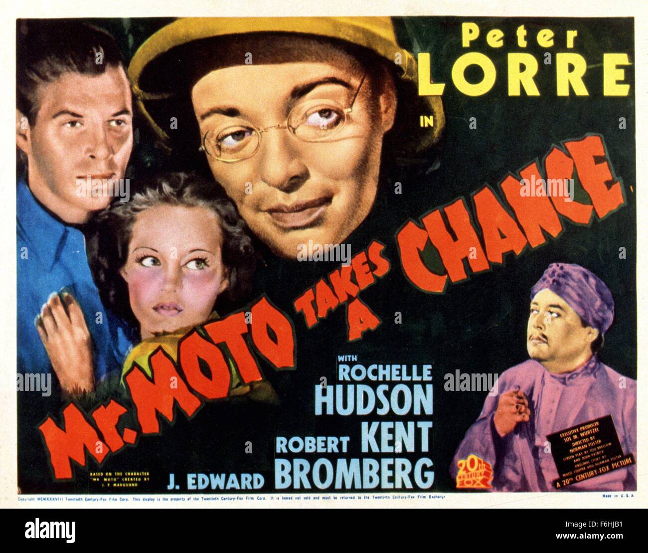 1938, Film Title: MR. MOTO TAKES A CHANCE, Director: NORMAN FOSTER, Studio:  FOX, Pictured: NORMAN FOSTER. (Credit Image: SNAP Stock Photo - Alamy