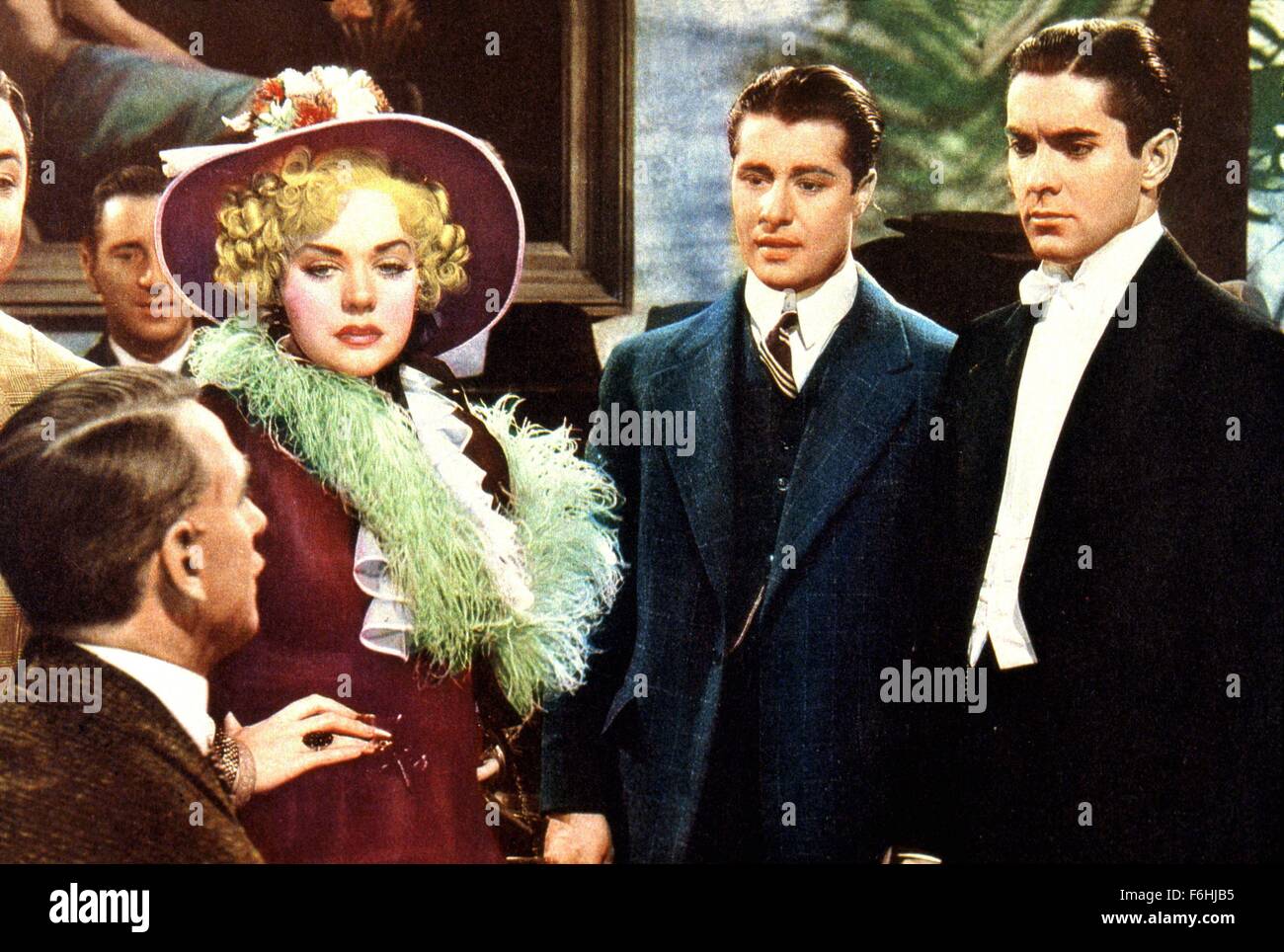 1938, Film Title: ALEXANDER'S RAGTIME BAND, Director: HENRY KING, Studio: FOX, Pictured: DON AMECHE, ALICE FAYE, HENRY KING. (Credit Image: SNAP) Stock Photo
