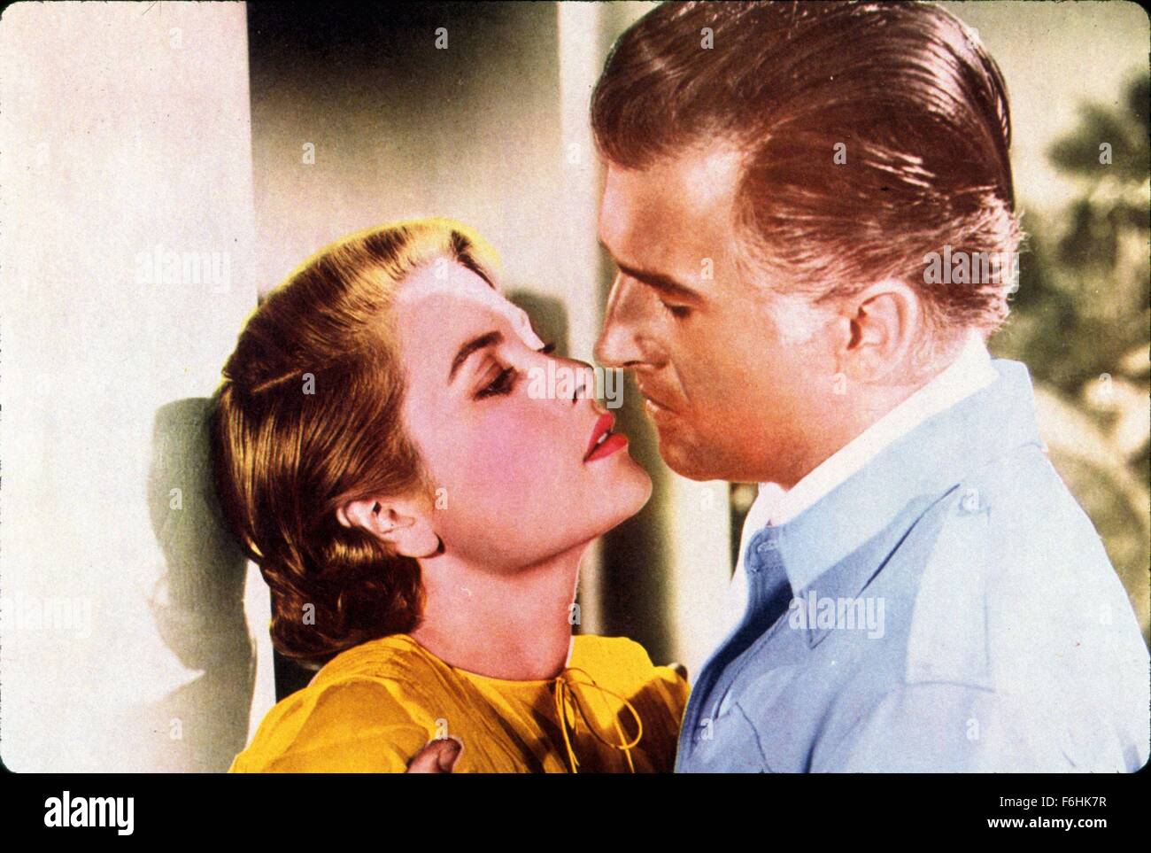 1954, Film Title: GREEN FIRE, Director: ANDREW MARTON, Studio: MGM, Pictured: STEWART GRANGER, GRACE KELLY, ANDREW MARTON. (Credit Image: SNAP) Stock Photo
