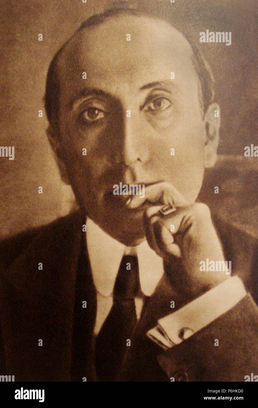 Amado Nervo (August 27, 1870 – May 24, 1919) was a Mexican poet, journalist and educator. Stock Photo