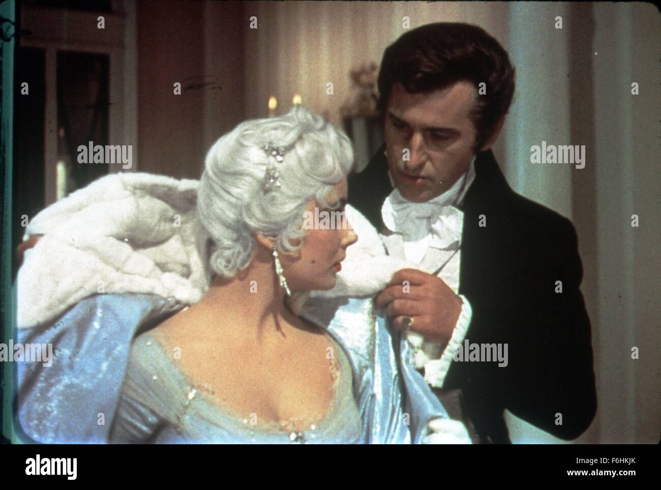 1954, Film Title: BEAU BRUMMELL, Director: CURTIS BERNHARDT, Studio: MGM,  Pictured: CURTIS BERNHARDT, STEWART GRANGER, HAIRSTYLE, POWDERED WIG,  ELIZABETH TAYLOR, COSTUME, PERIOD COSTUME, DRESSING, RICH, ANGRY. (Credit  Image: SNAP Stock Photo - Alamy