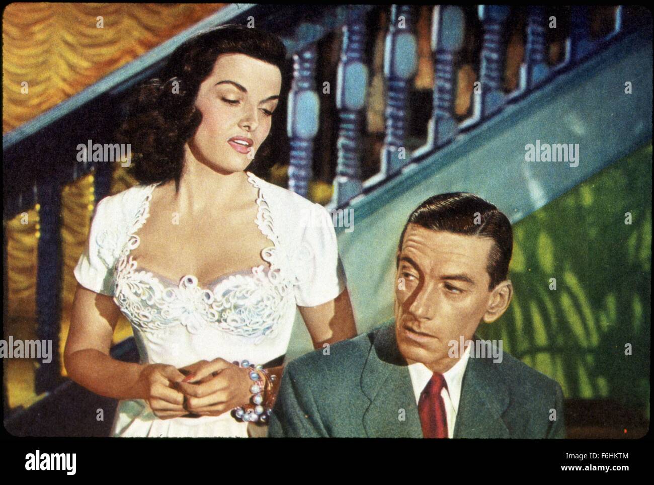 1952, Film Title: LAS VEGAS STORY, Director: ROBERT STEVENSON, Studio: RKO, Pictured: HOAGY CARMICHAEL, JANE RUSSELL. (Credit Image: SNAP) Stock Photo