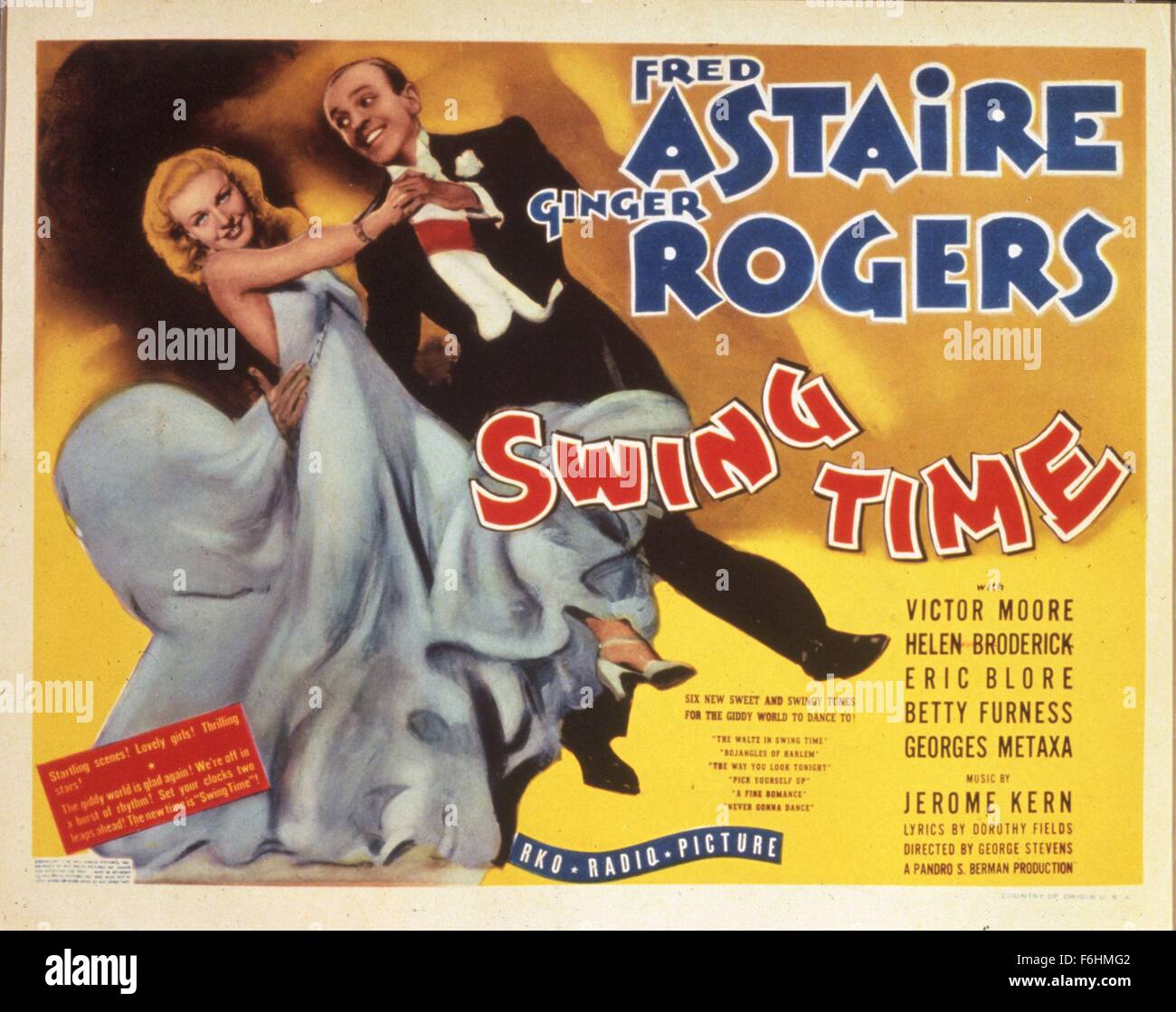 Swing Time Film High Resolution Stock Photography And Images Alamy