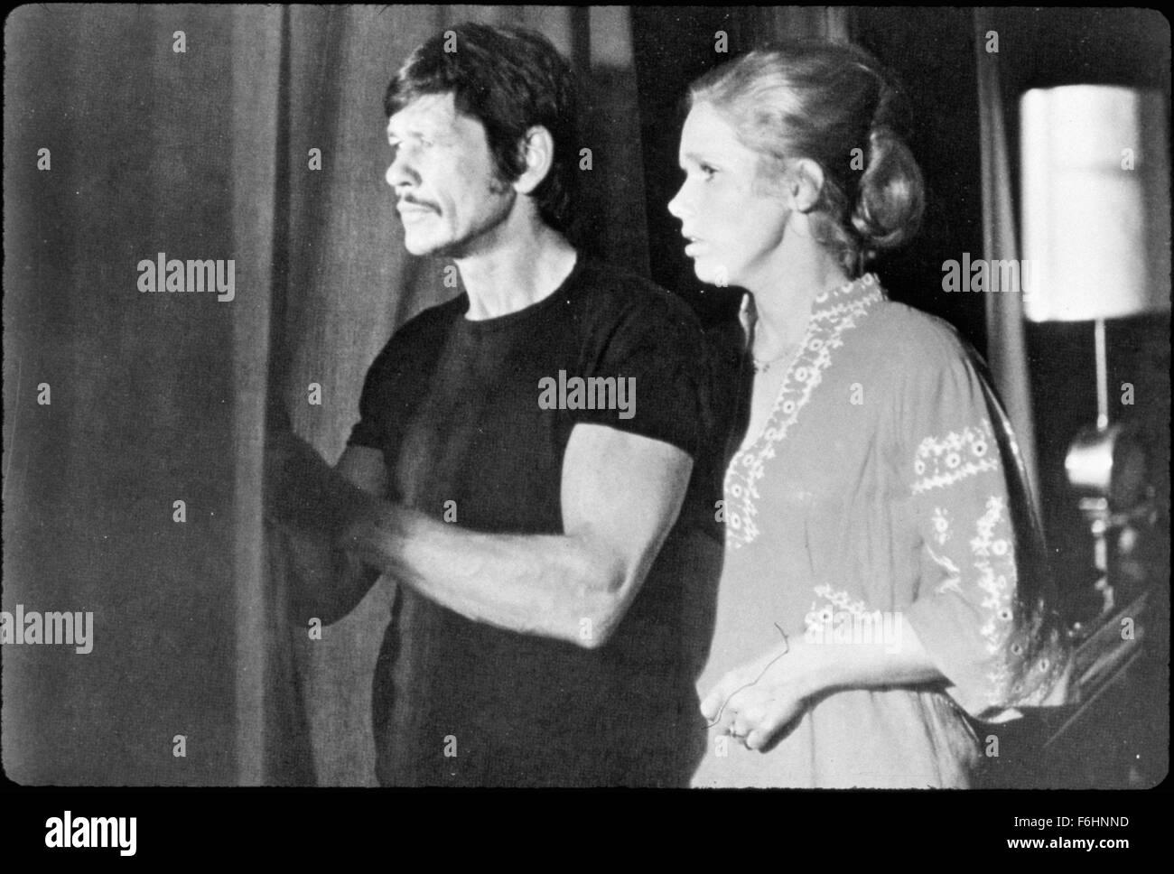 1971, Film Title: COLD SWEAT, Director: TERENCE YOUNG, Pictured: CHARLES BRONSON, LIV ULLMANN. (Credit Image: SNAP) Stock Photo