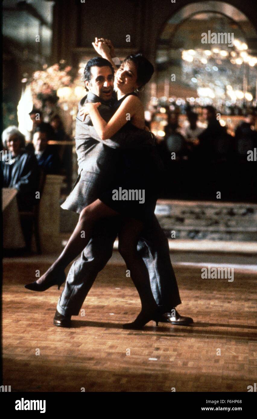 1993, Film Title: SCENT OF A WOMAN, Director: MARTIN BREST, Pictured: 1993, GABRIELLE ANWAR, DANCING. (Credit Image: SNAP) Stock Photo
