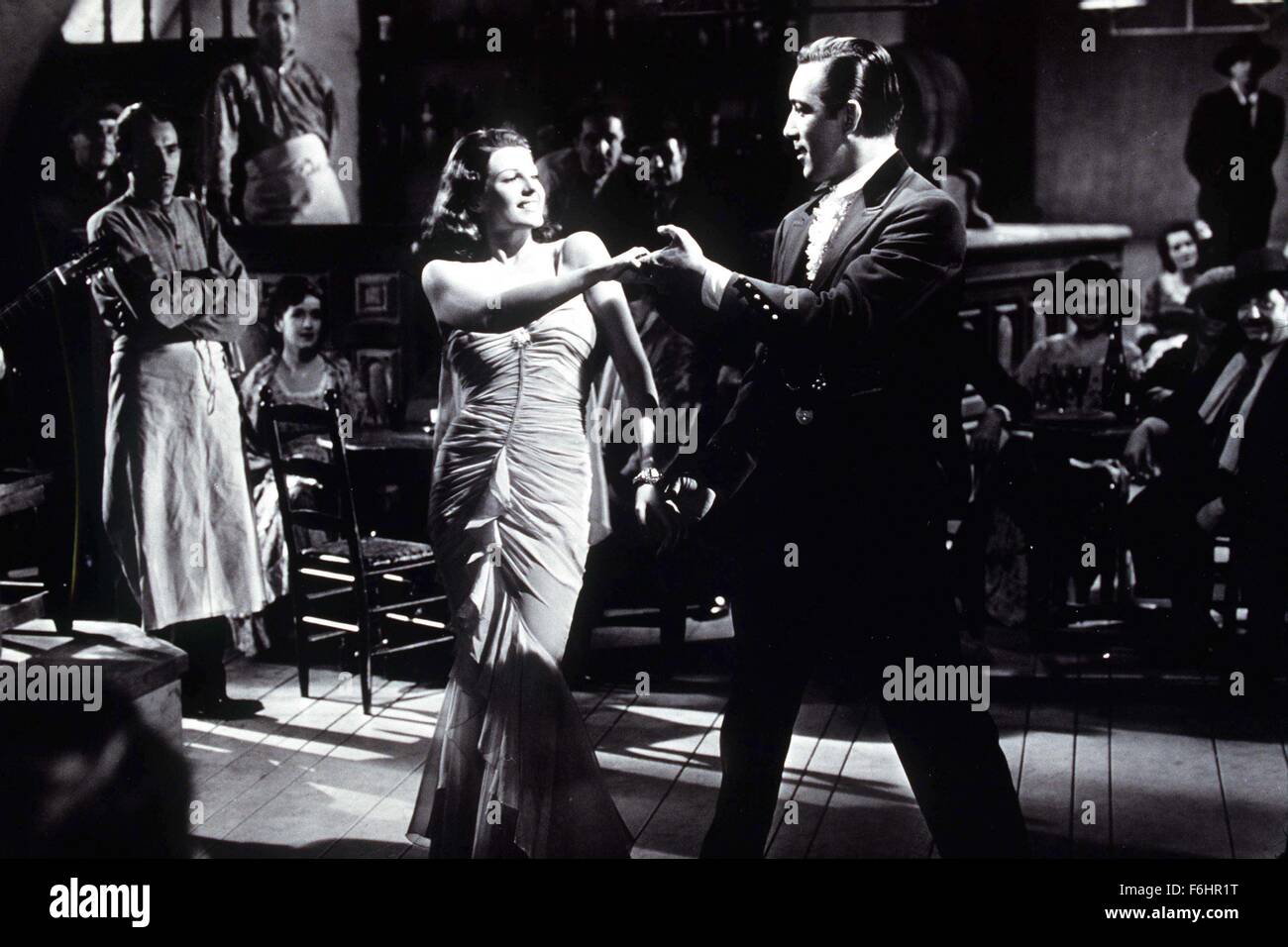 1941, Film Title: BLOOD AND SAND, Director: ROUBEN MAMOULIAN, Studio: FOX, Pictured: DANCING COUPLES, RITA HAYWORTH, ROUBEN MAMOULIAN. (Credit Image: SNAP) Stock Photo