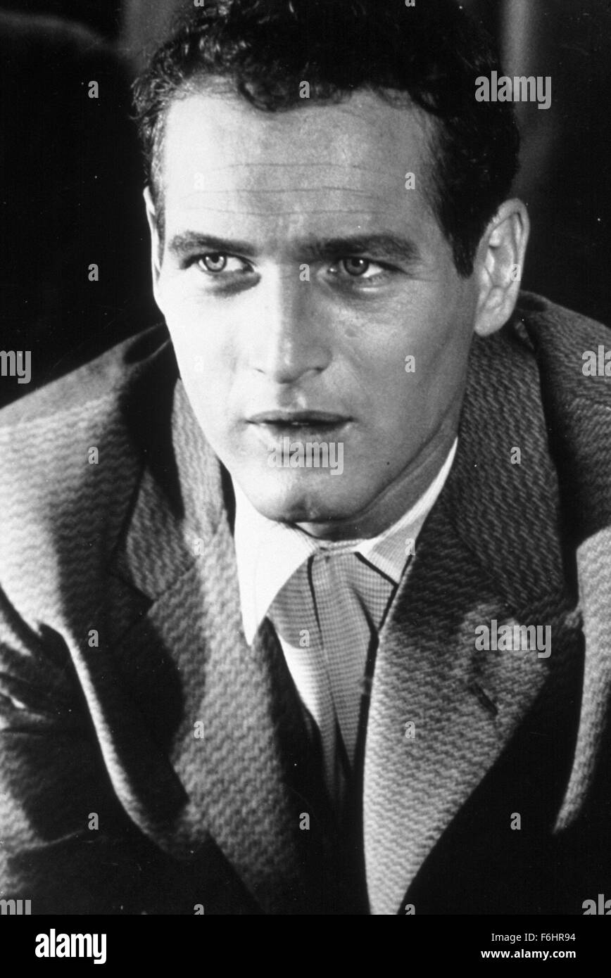 1961, Film Title: HUSTLER, Director: ROBERT ROSSEN, Studio: FOX, Pictured: PAUL NEWMAN. (Credit Image: SNAP) Stock Photo