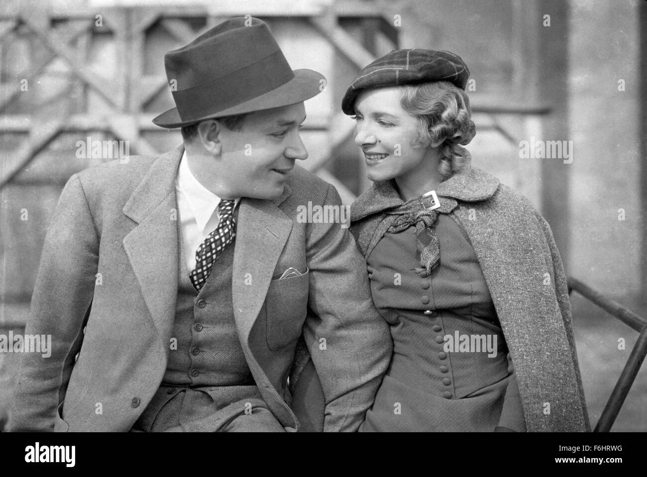 1934, Film Title: WHAT EVERY WOMAN KNOWS, Director: GREGORY LaCAVA, Studio: MGM, Pictured: HELEN HAYES, GREGORY LaCAVA, CHARLES MacARTHUR. (Credit Image: SNAP) Stock Photo