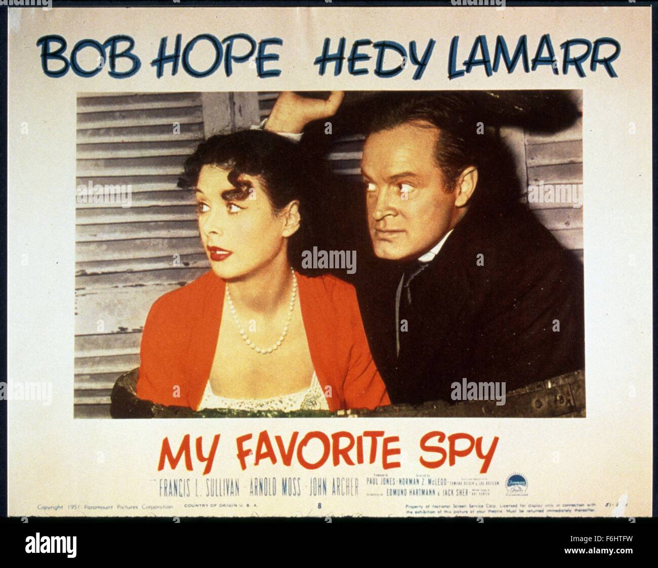 My favorite spy 1951 hedy hires stock photography and images Alamy
