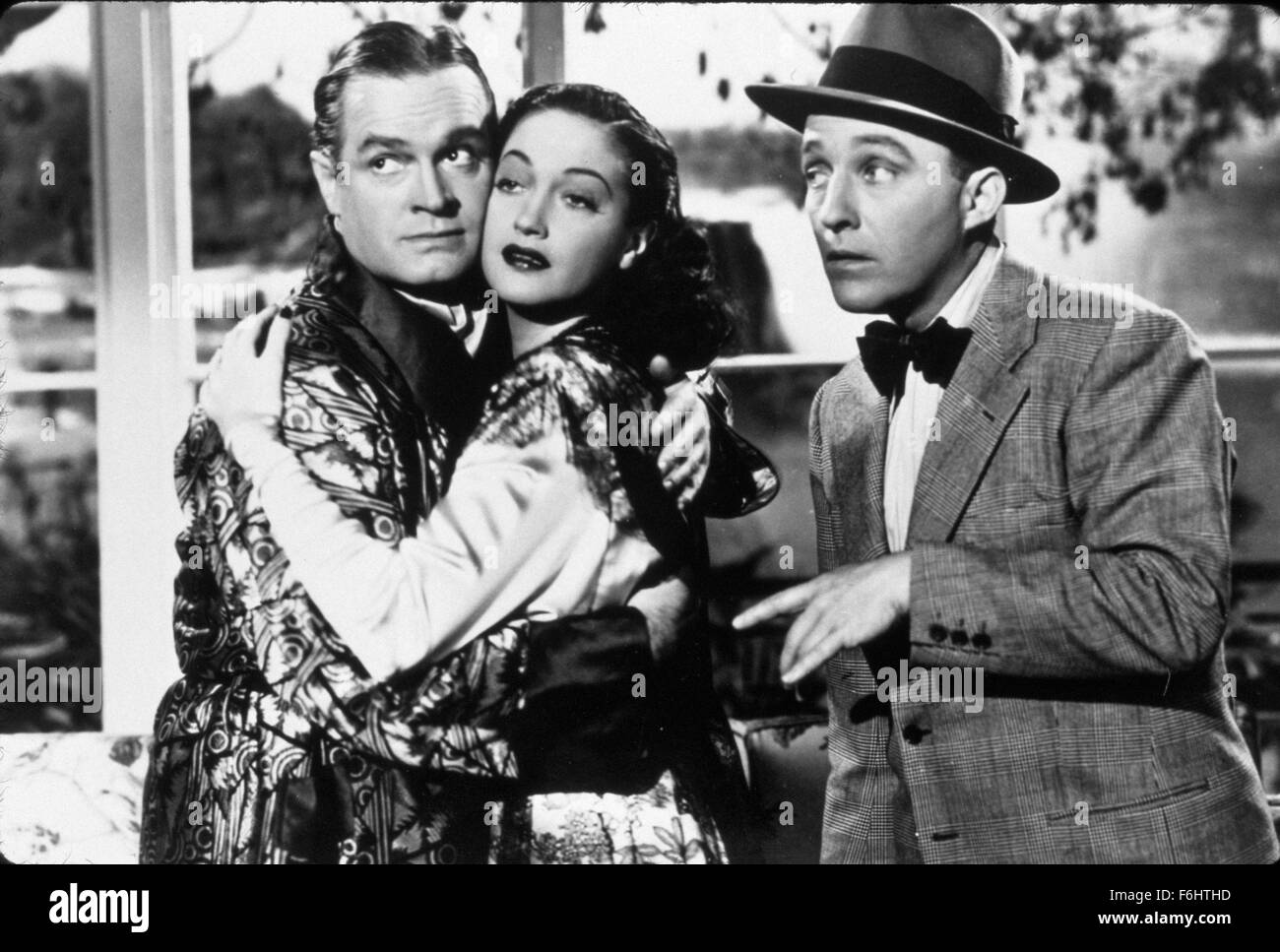1947, Film Title: ROAD TO RIO, Director: NORMAN Z McLEOD, Studio: PARAMOUNT, Pictured: BING CROSBY, BOB HOPE, DOROTHY LAMOUR. (Credit Image: SNAP) Stock Photo