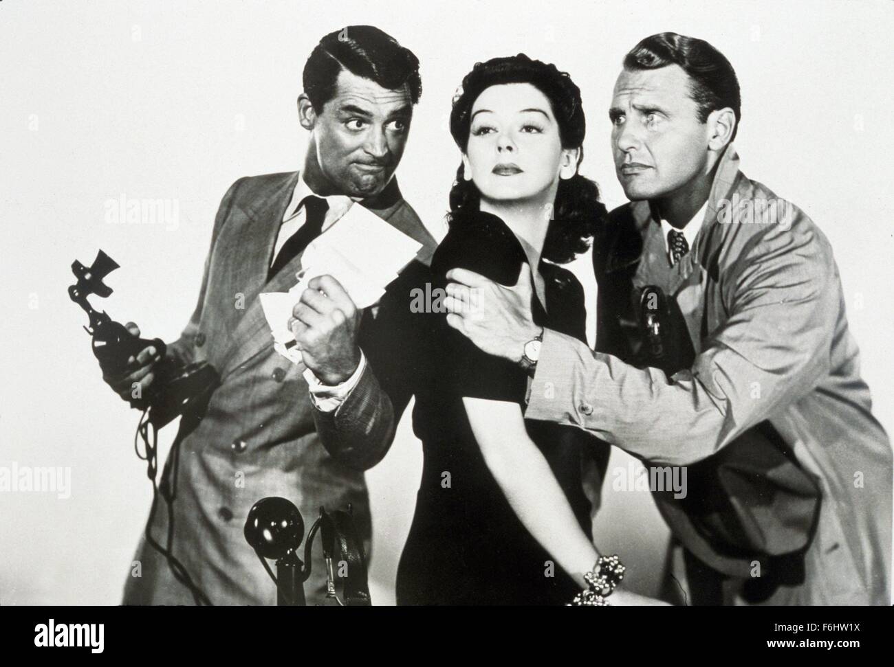 His girl friday film cary grant hi-res stock photography and images - Alamy