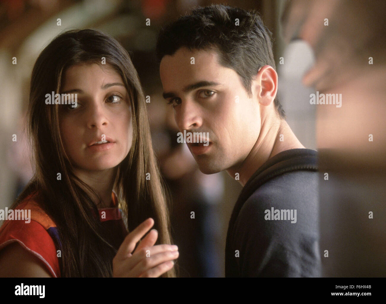 Aug 01, 2002; Hollywood, CA, USA; Actor JESSE BRADFORD as Ben and actress SHIRI APPLEBY as Amy in the movie 'Swimfan.' .  (Credit Image: Auto Images) Stock Photo