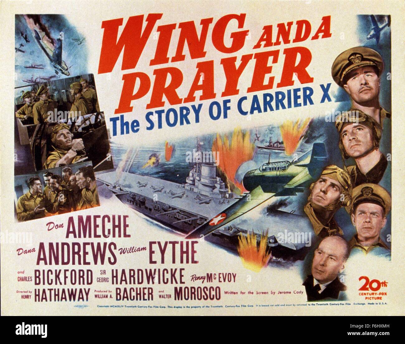 Henry hathaway wing prayer hi-res stock photography and images - Alamy