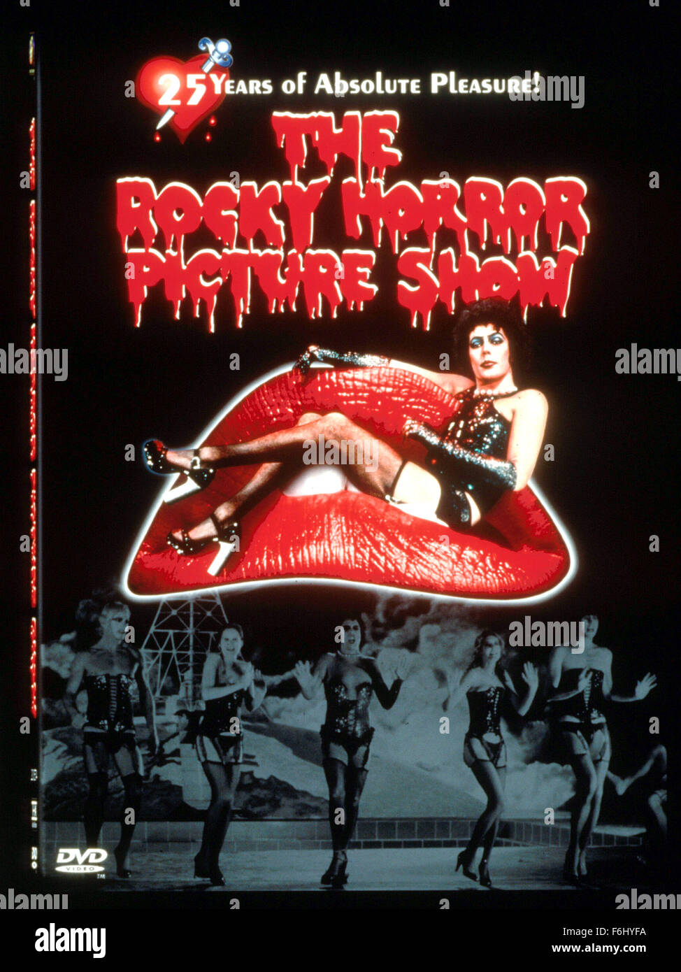 Jun 11, 2002; Hollywood, CA, USA; Actor TIM CURRY as Doctor Frank-N-Furter (A Scientist) and Actress SUSAN SARANDON as Janet Weiss (A Heroine) star in 'The Rocky Horror Picture Show' directed by JIM SHARMAN..  (Credit Image: ) Stock Photo