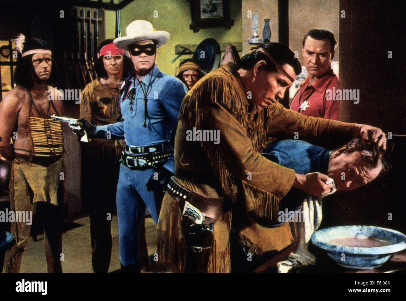1956, Film Title LONE RANGER, Director STUART HEISLER, Studio WARNER