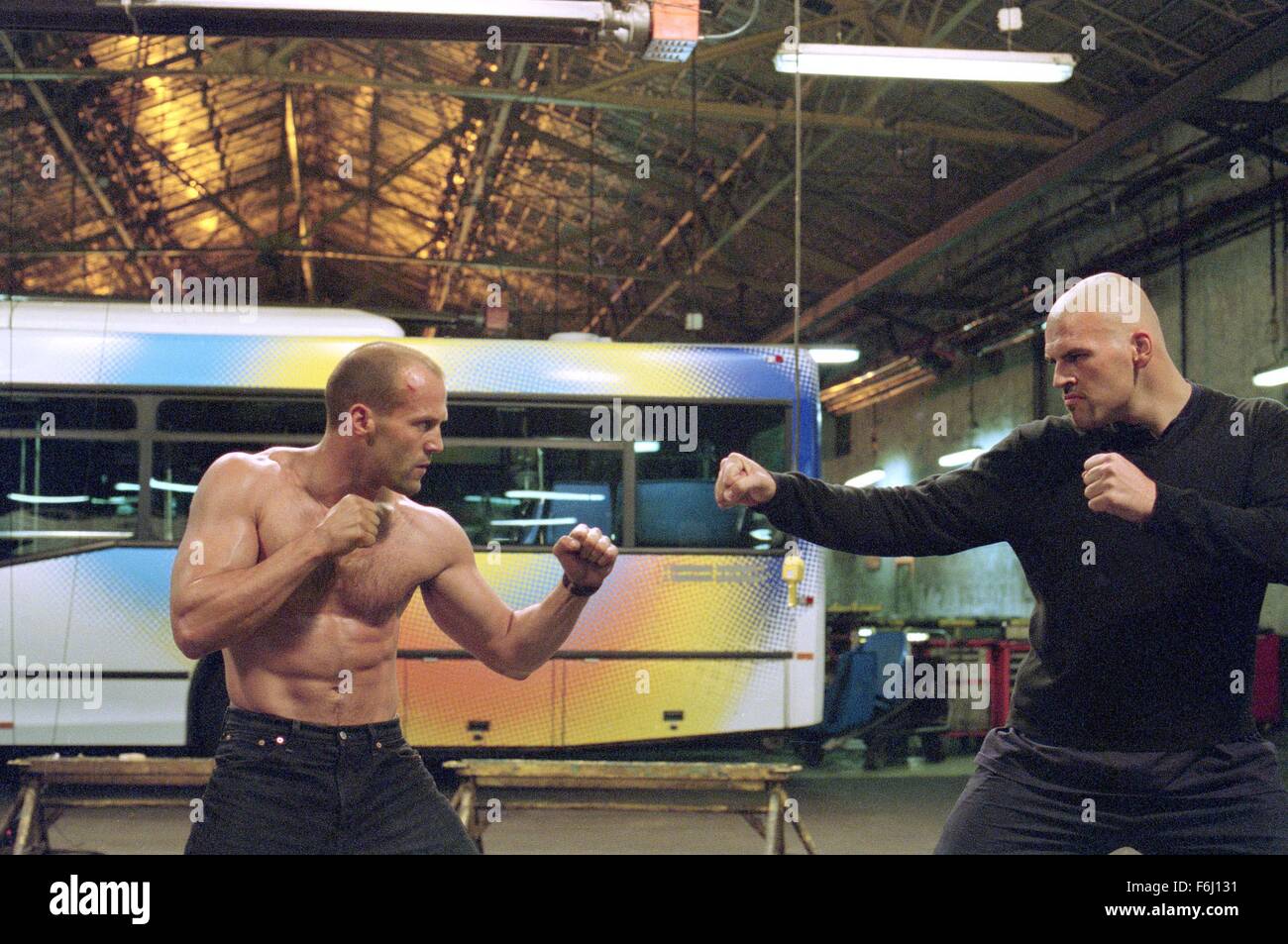 Oct 08, 2002; Los Angeles, CA, USA; Movie still from 'The Transporter' starring JASON STATHAM (L) as Frank Martin. Directed by Corey Yuen and will release October 11th 2002..  (Credit Image: Auto Images) Stock Photo