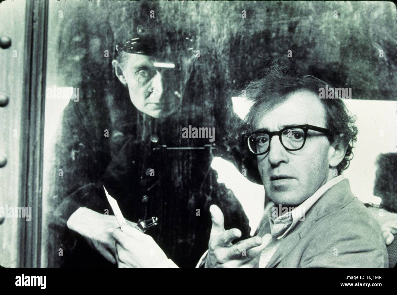 RELEASE DATE: September 26, 1980  MOVIE TITLE: Stardust Memories  STUDIO: United Artists  DIRECTOR: Woody Allen  PLOT: While attending a retrospect of his work, a filmmaker recalls his life and his loves: the inspirations for his films  PICTURED: WOODY ALLEN as Sandy Bates  (Credit Image: c United Artists/Entertainment Pictures) Stock Photo