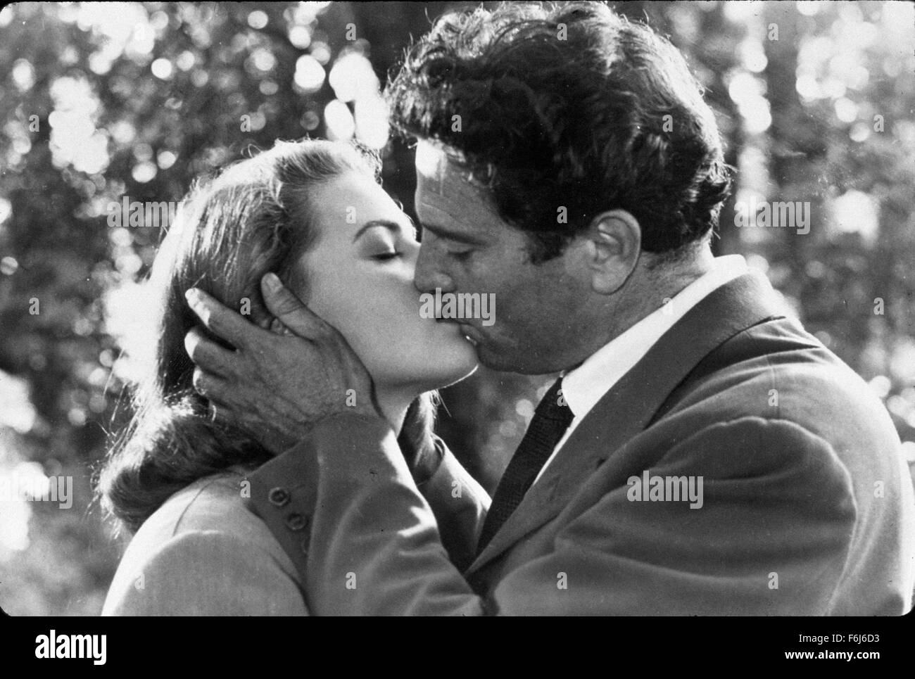 1951, Film Title: ANNA, Director: ALBERTO LATTUADA, Pictured: KISSING, ALBERTO LATTUADA, SILVANA MANGANO, ROMANCE. (Credit Image: SNAP) Stock Photo