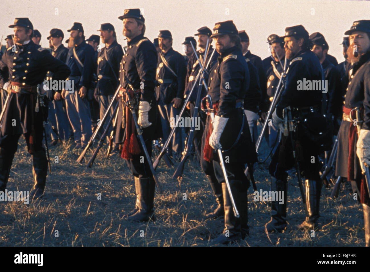 Feb 10, 2003; Hollywood, CA, USA; Scene from the action, war, drama ''Gods and Generals'' directed by Ronald F. Maxwell. Stock Photo