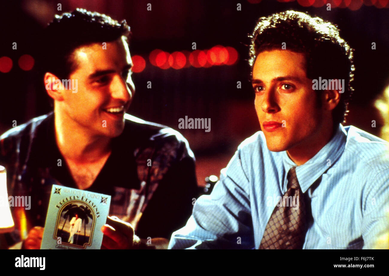 Feb 17, 2003; Palmdale, CA, USA; Actors DAVID KRUMHOLTZ as Max and PAULO COSTANZO as Stu in 'Scorched'. Directed by Gavin Grazer. Stock Photo