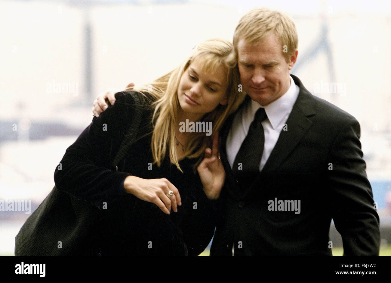 Feb 23, 2003; Stockholm, SWEDEN; Actors ULRICH THOMSEN as Christoffer and LISA WERLINDER as Maria in 'Inheritance'. Directed by Per Fly. Stock Photo