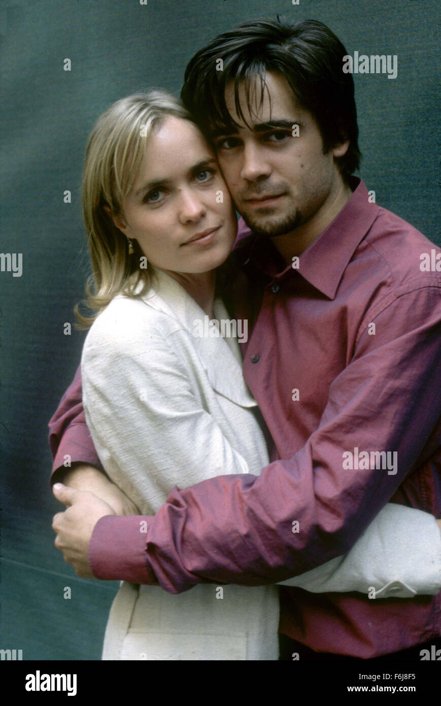 Mar 11, 2003; New York, NY, USA; Actor COLIN FARRELL stars as Stu and RADHA MITCHELL as Kelly Shepard in 'Phone Booth.' Stock Photo