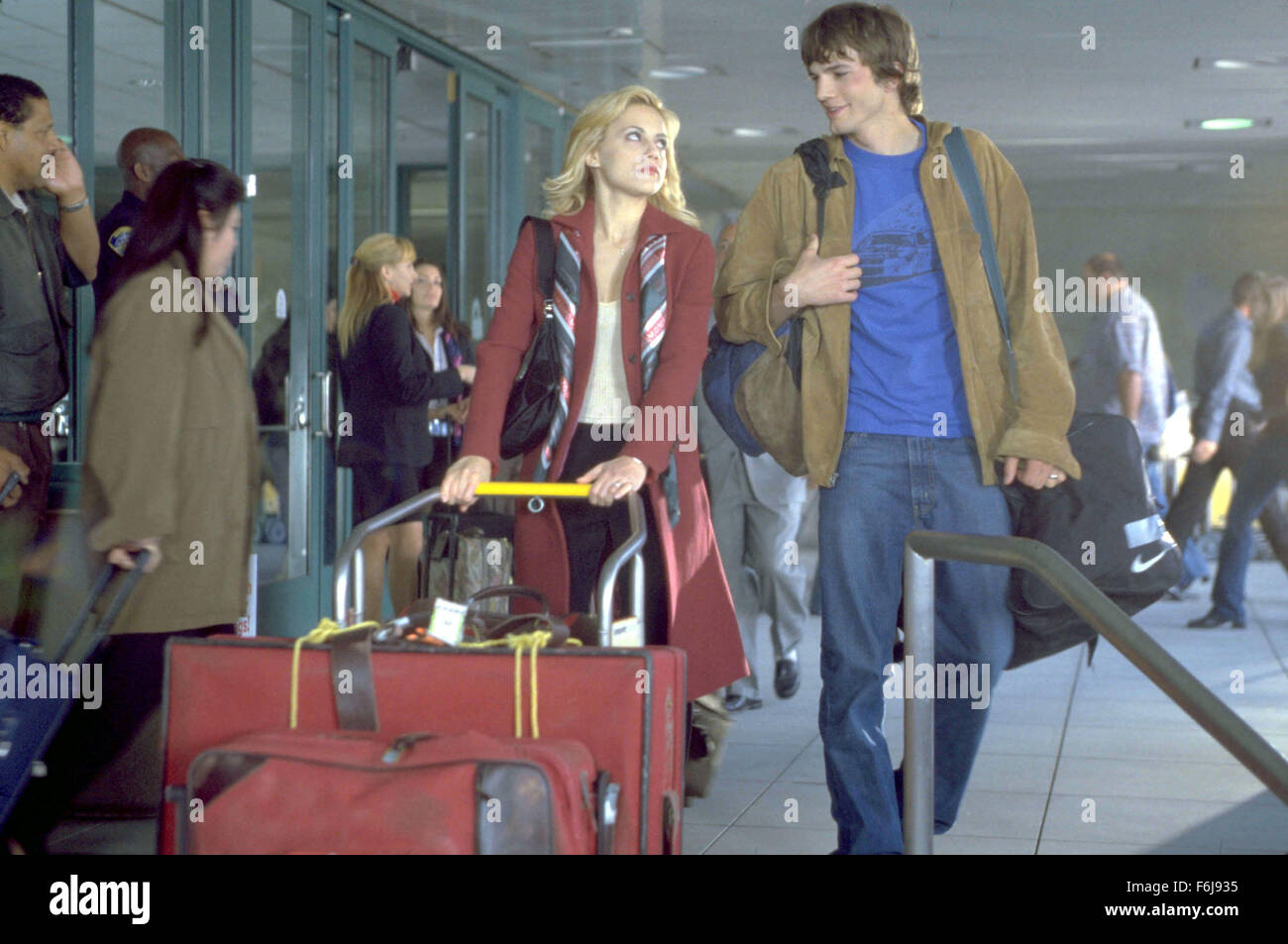 Jan 10, 2003; Los Angeles, CA, USA; BRITTANY MURPHY and ASHTON KUTCHER