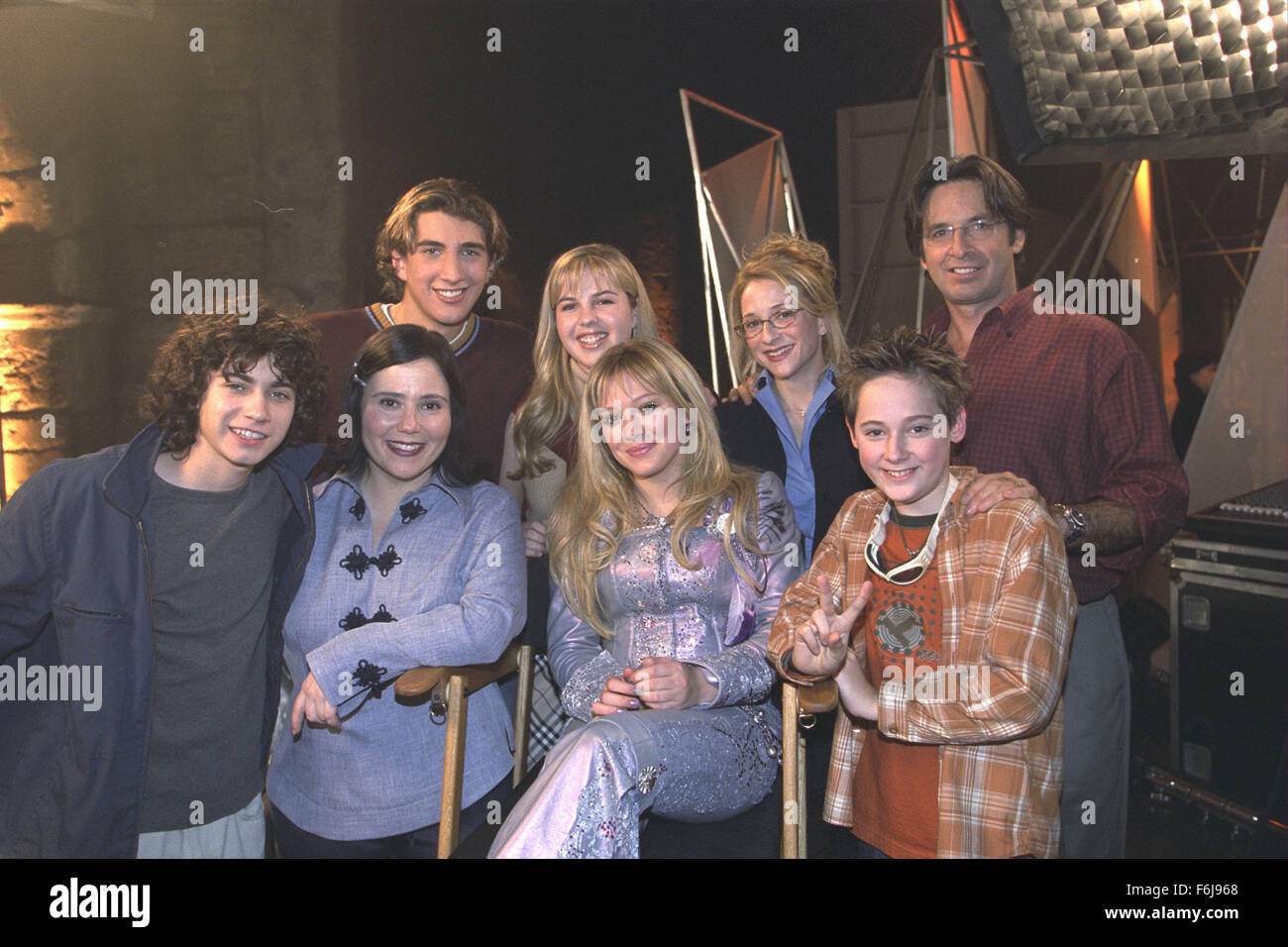 Mar 26, 2003; Vancouver, BC, CANADA;The cast members of  'The Lizzie Mcguire Movie.' Stock Photo