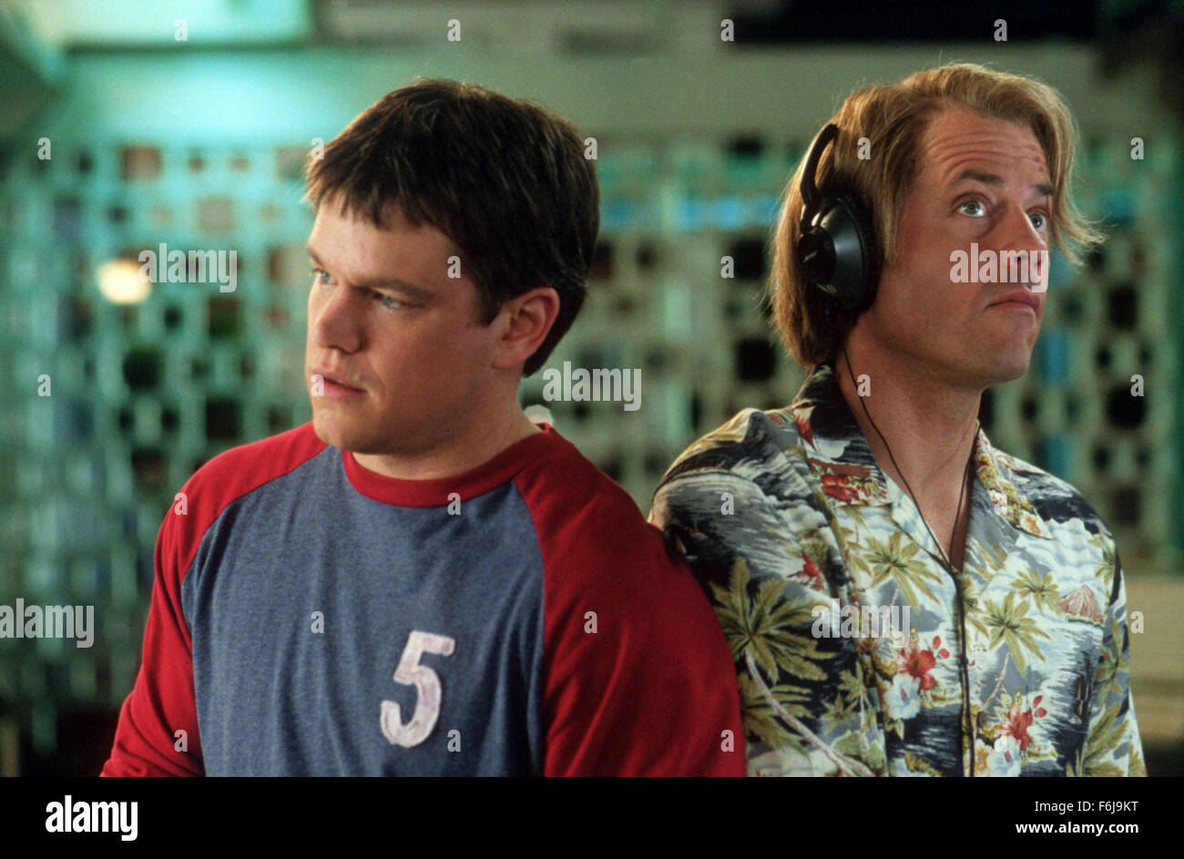 Apr 05, 2003; Hollywood, CA, USA; Image from the Farrelly Brother's comedy 'Stuck On You' starring MATT DAMON as Bob and GREG KINNEAR as Walt. Stock Photo