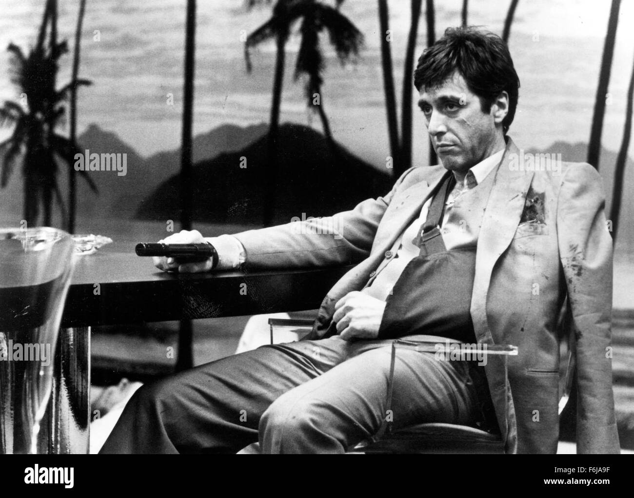 Al Pacino Tony Montana Scarface Black And White Stock Photos And Images