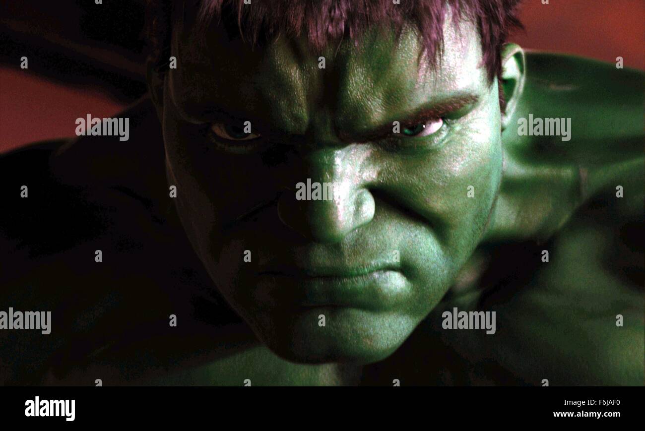 Jul 02, 2003; Hollywood, CA, USA; ERIC BANA as the Hulk in the sci-fi, action, drama ''Hulk'' directed by Ang Lee. Stock Photo