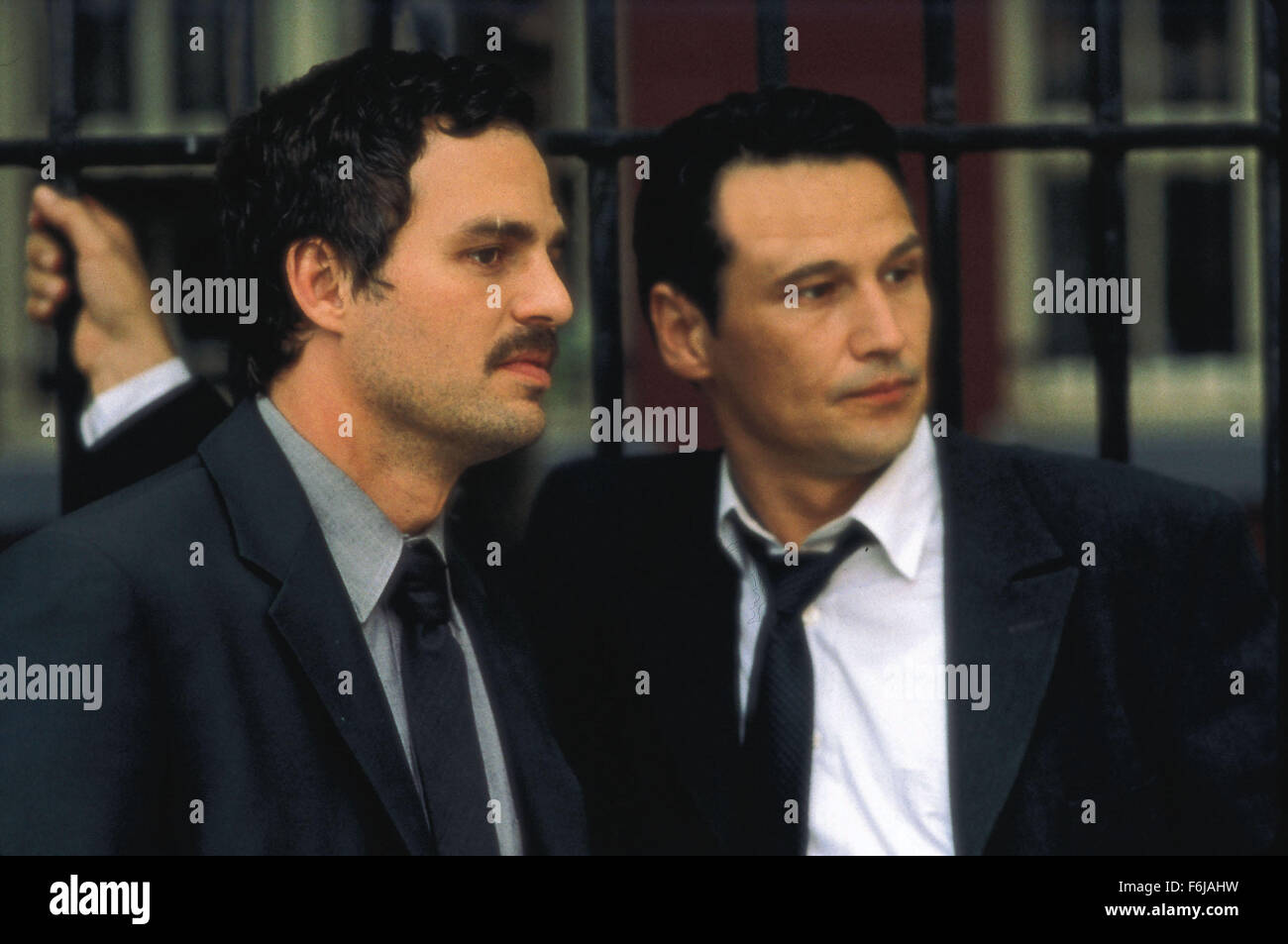 Jul 07, 2003; Hollywood, CA, USA; MARK RUFFALO and NICK DAMICI star as Detectives Giovanni Malloy and Richard Rodriguez in the thrilling crime mystery 'In the Cut' directed by Jane Campion. Stock Photo