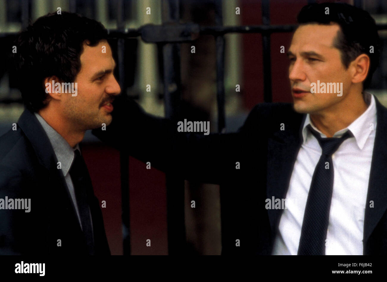 Jul 11, 2003; Hollywood, CA, USA; MARK RUFFALO and NICK DAMICI star as Detectives Giovanni Malloy and Richard Rodriguez in the thrilling crime mystery 'In the Cut' directed by Jane Campion. Stock Photo