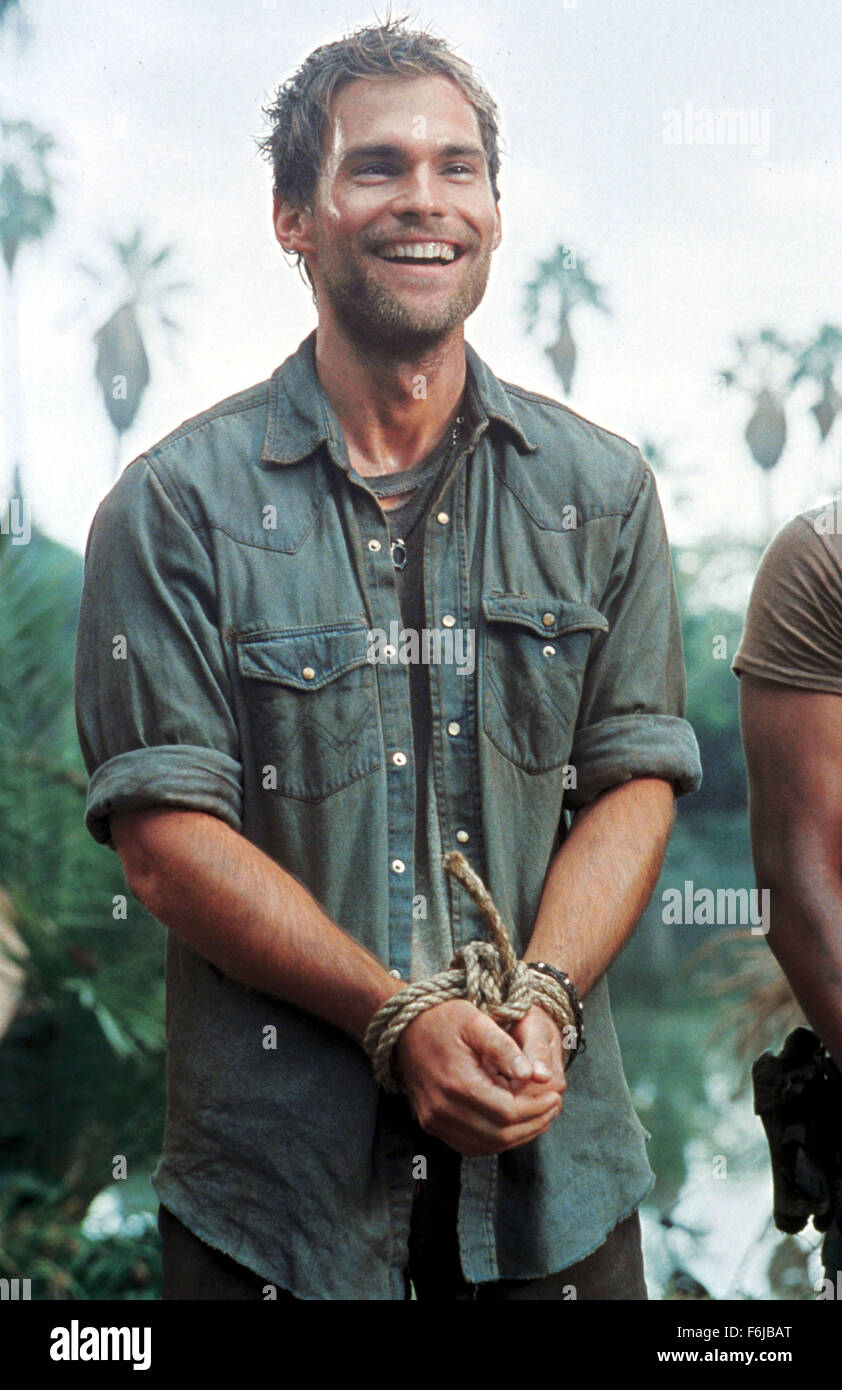 Sep 22, 2003; Los Angeles, CA, USA; Actor SEANN WILLIAM SCOTT stars as Travis in the Columbia Pictures action/comedy, 'The Rundown.' Stock Photo