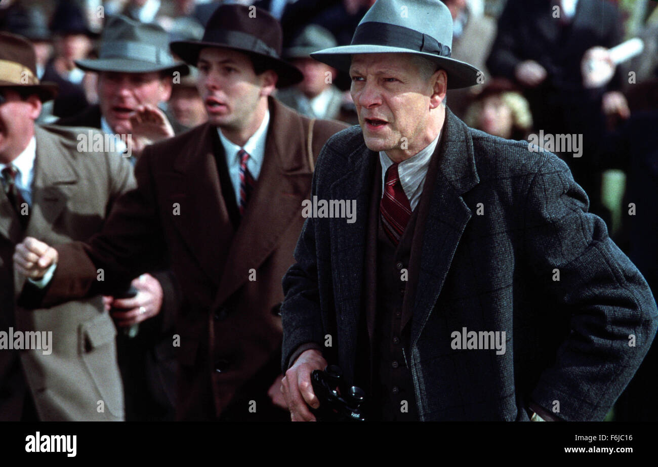 Jul 22, 2003; Hollywood, CA, USA; CHRIS COOPER (right) as Tom Smith in the drama ''Seabiscuit'' directed by Gary Ross. Stock Photo