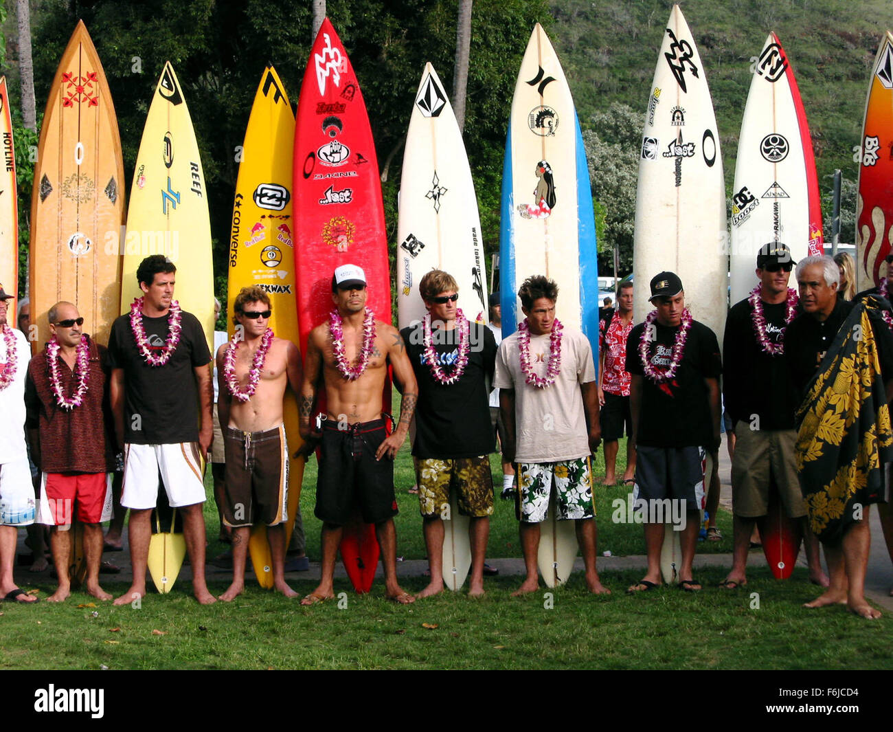 Jan 21, 2004; Los Angeles, CA, USA; Pictured:  A scene from 'Riding Giants,' directed by STACY PERALTA, which documents the origins and history of surf culture. Stock Photo