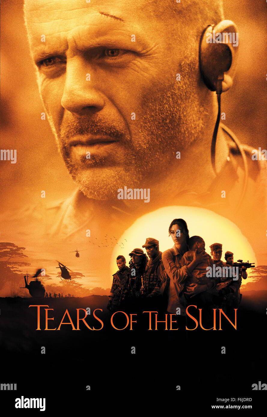Tears of the sun 2003 bruce willis hires stock photography and images