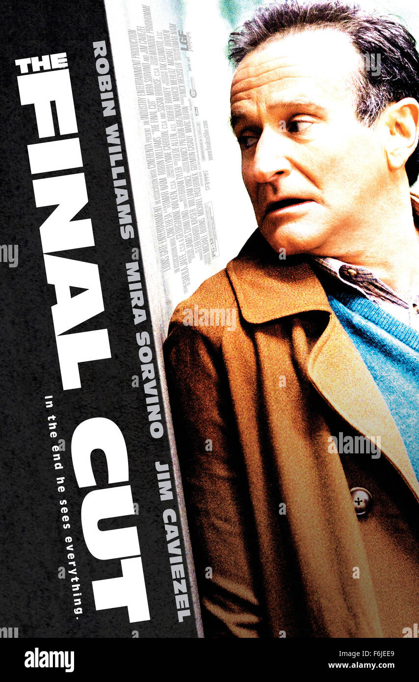 RELEASE DATE October 15, 2004. MOVIE TITLE The Final Cut. STUDIO