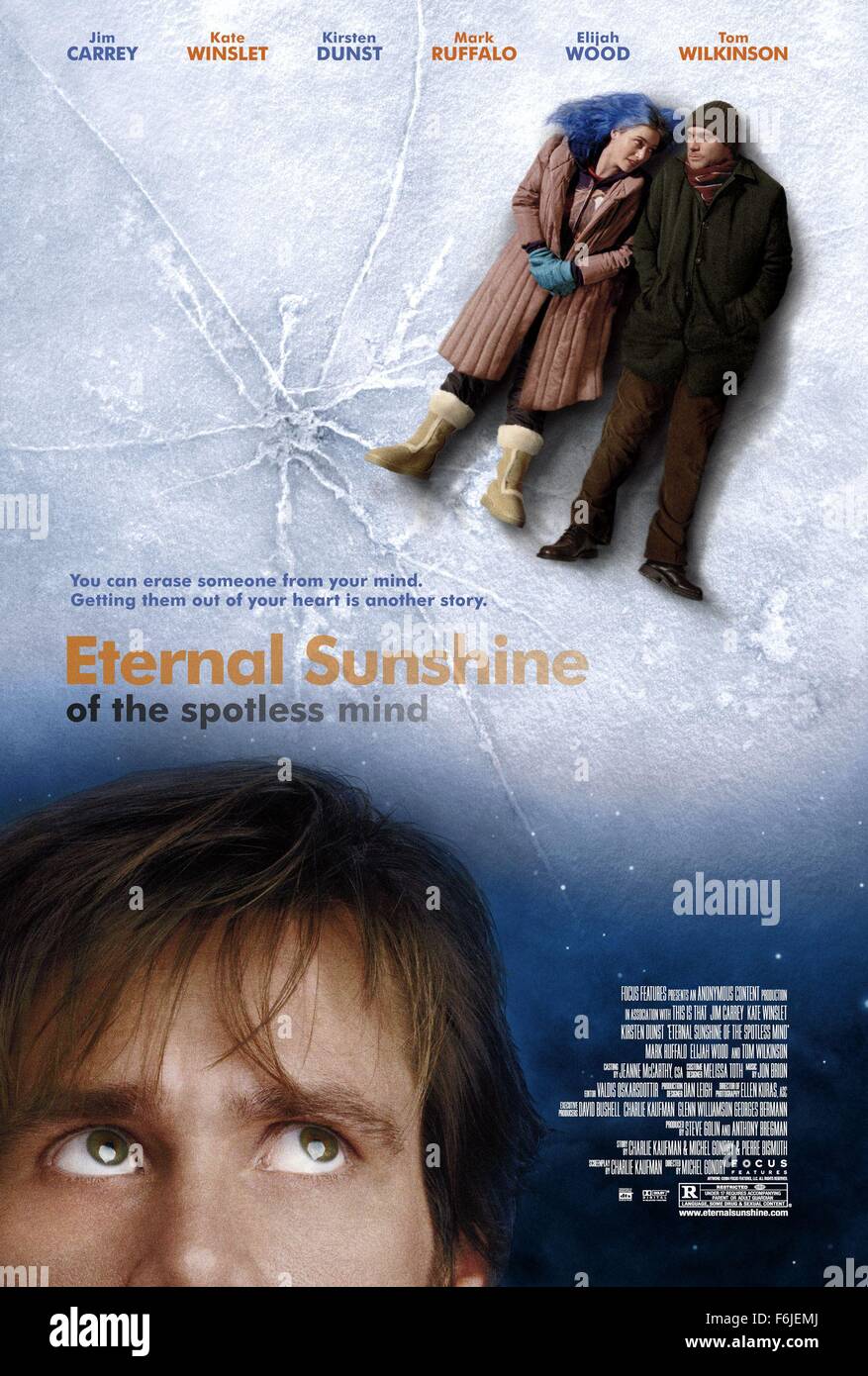 RELEASE DATE March 19, 2004. MOVIE TITLE Eternal Sunshine of the Spotless Mind. STUDIO Focus