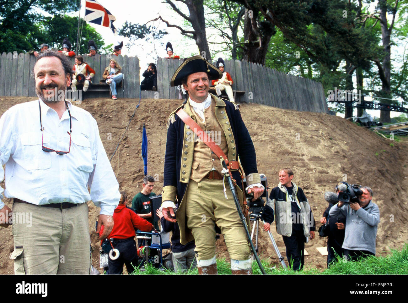 Dec 08, 2003; Hollywood, CA, USA; Director MIKAEL SALOMON and AIDAN QUINN  as Benedict Arnold on the set of the drama ''Benedict Arnold: A Question of  Honor.'' Stock Photo - Alamy