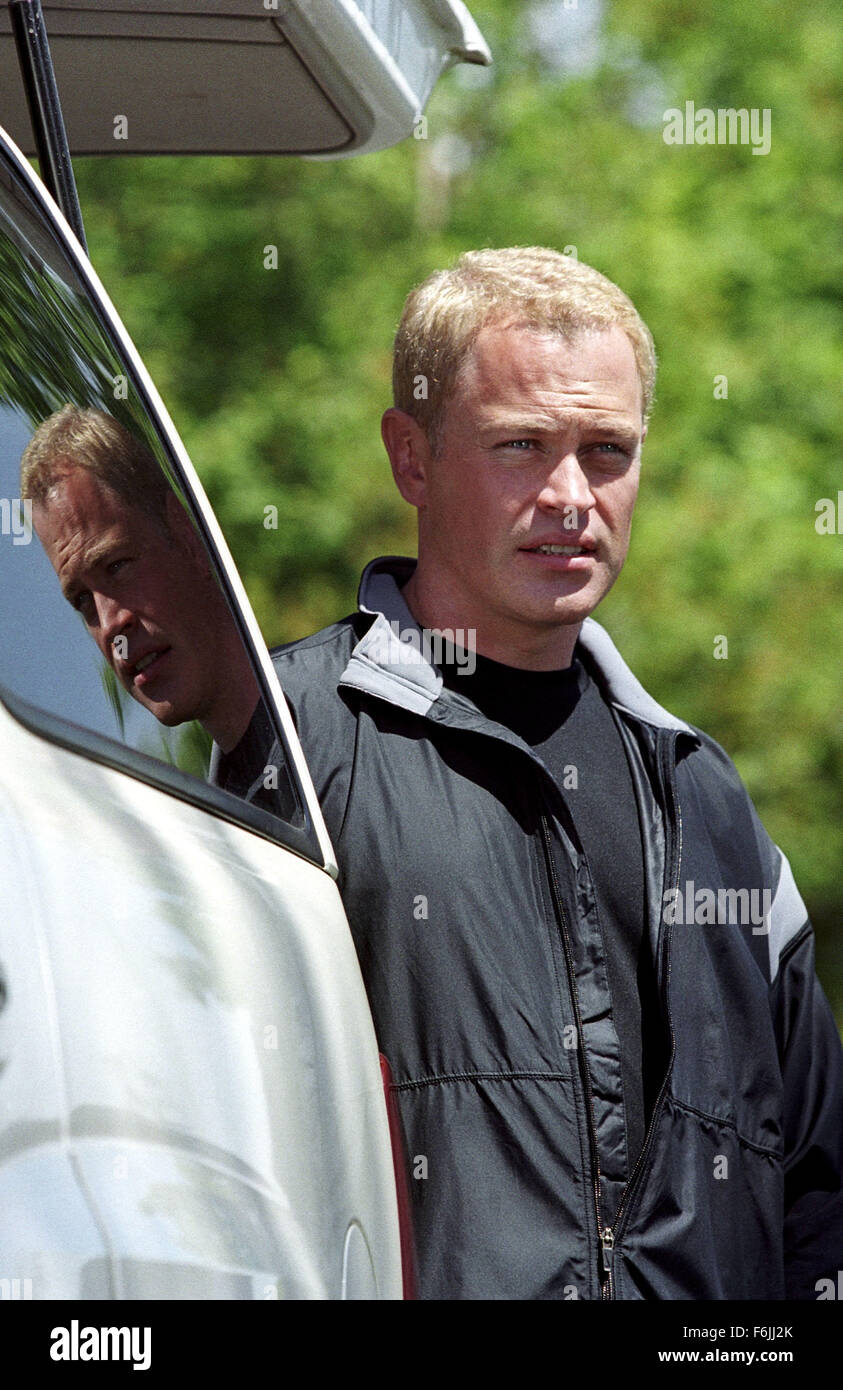 RELEASE DATE: April 2, 2004. MOVIE TITLE: Walking Tall. STUDIO: MGM. PLOT: A former U.S. soldier returns to his hometown to find it overrun by crime and corruption, which prompts him to clean house. PICTURED: NEAL MCDONOUGH stars as Jay Hamilton Jr. Stock Photo